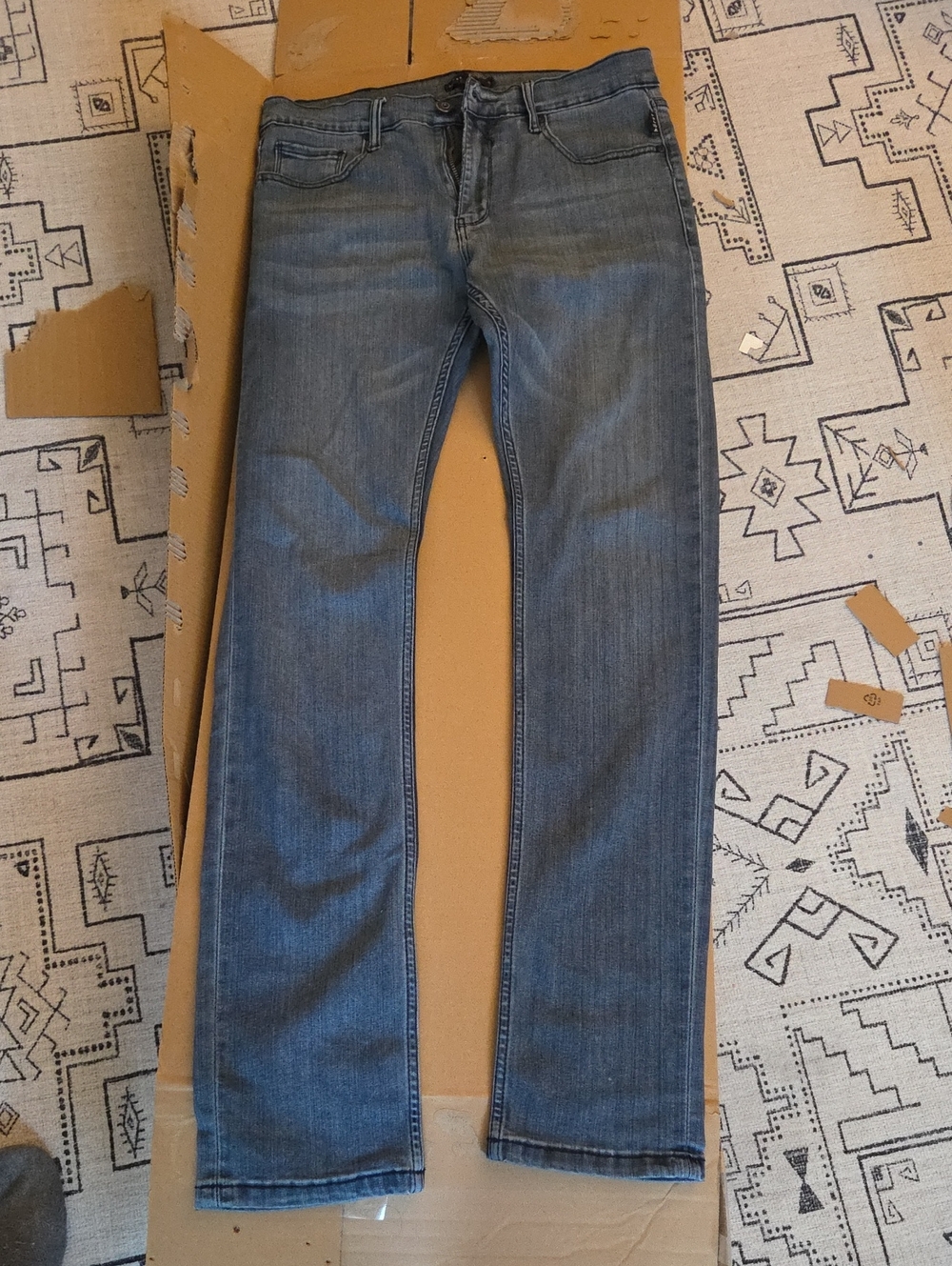 Horst Mens  Blue Denim Stretch Jeans - Size 32x32